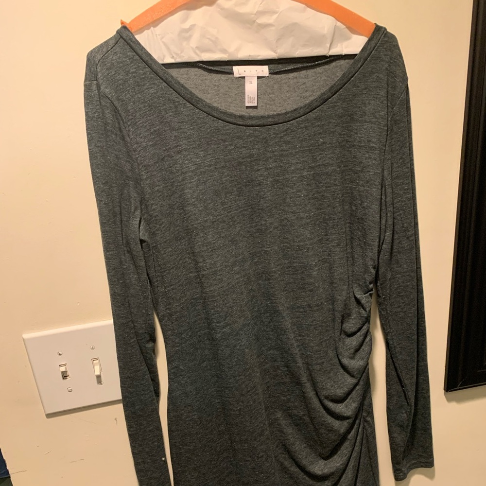 leith ruched dress
